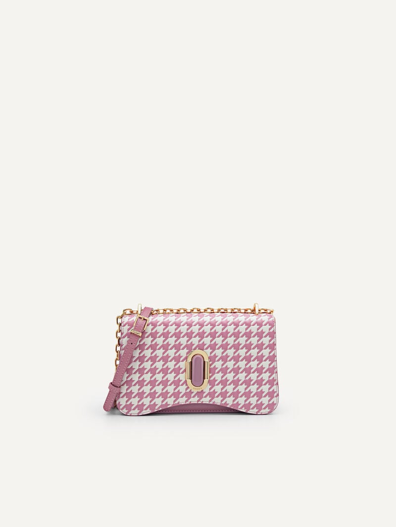 Pedro Studio Rift Leather Bags Women Shoulder Bags Blush | Q9Q-2022