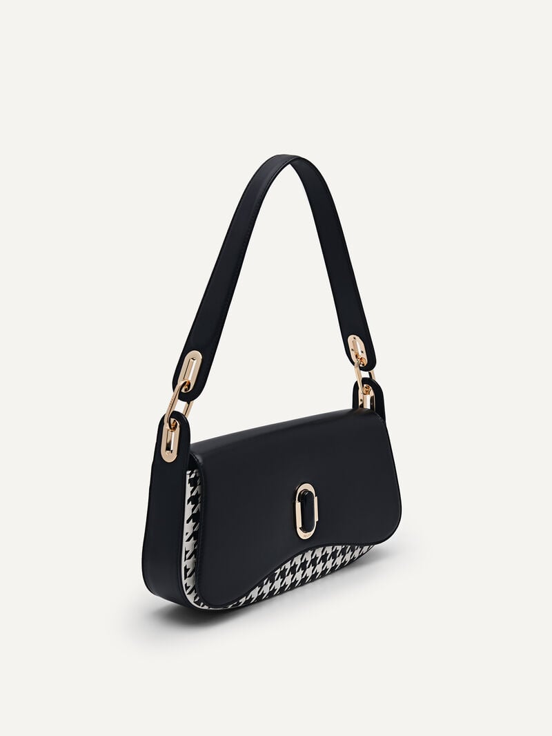 Pedro Studio Rift Leather Bags Women Shoulder Bags Black | Q9Q-2019