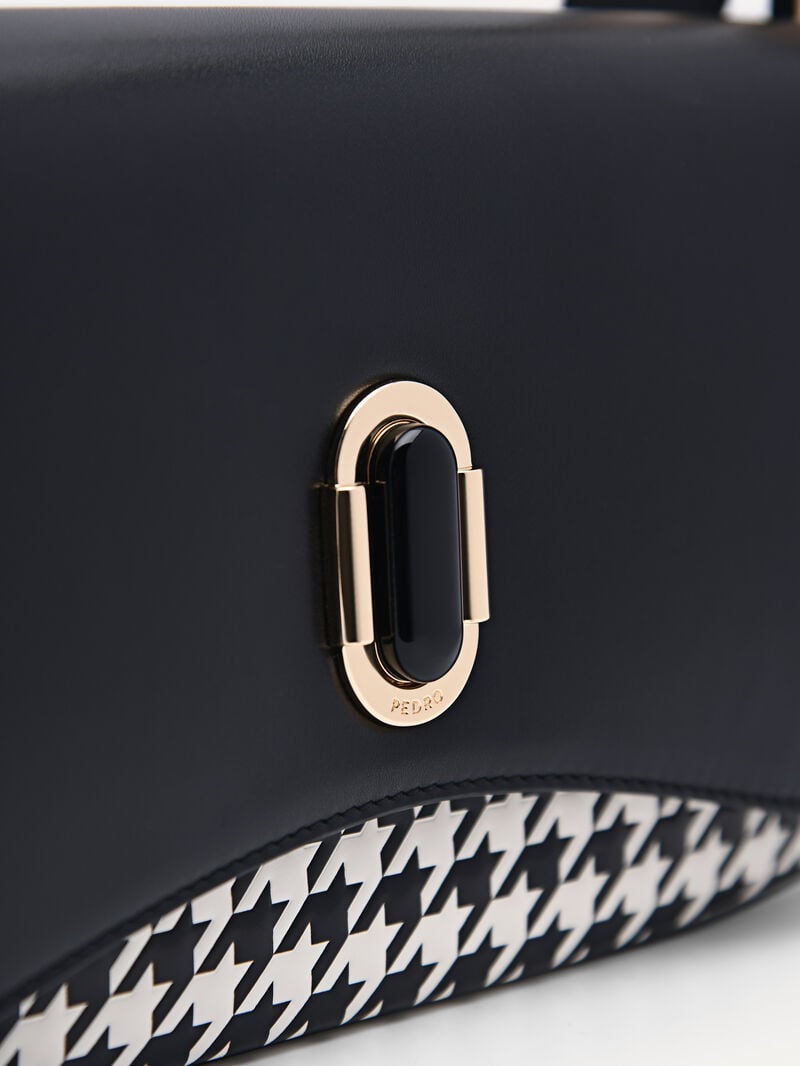 Pedro Studio Rift Leather Bags Women Shoulder Bags Black | Q9Q-2019