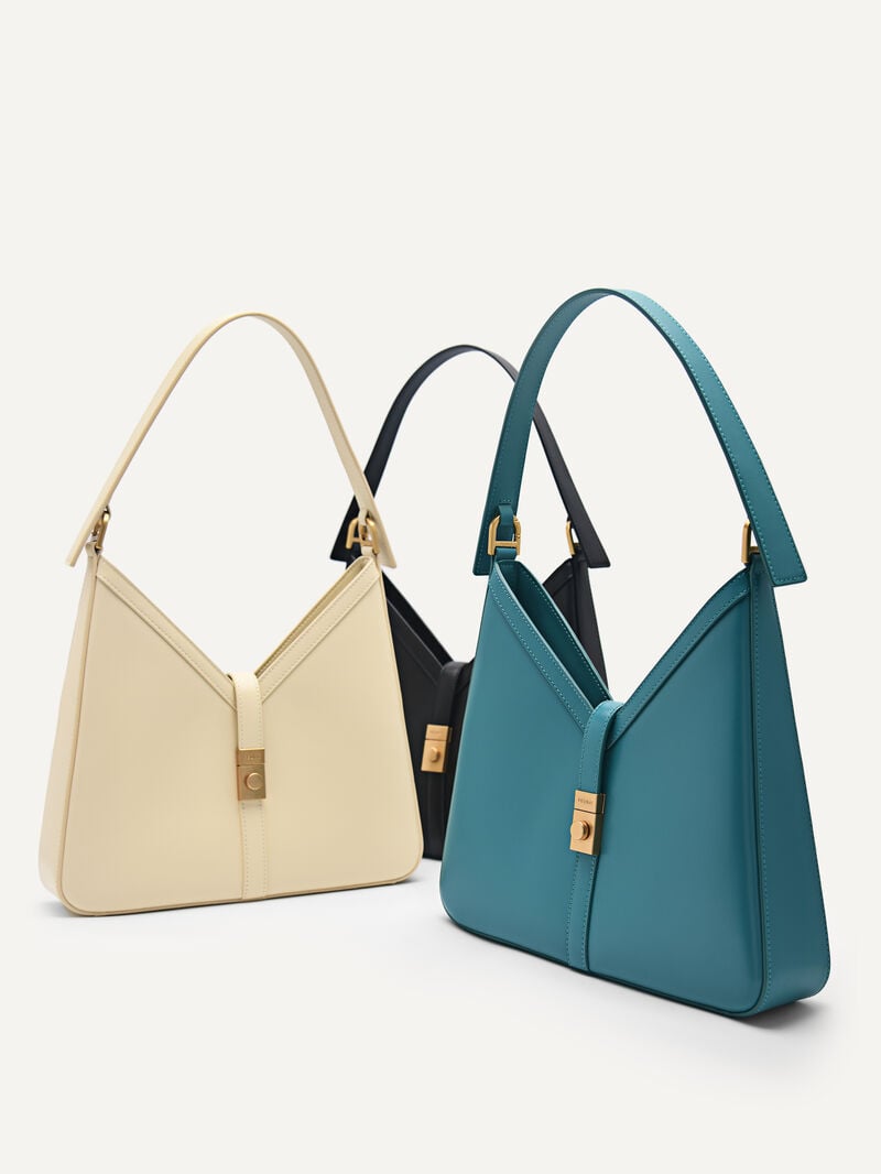 Pedro Studio Sonia Leather Bags Women Hobos Sand | Q9Q-2017