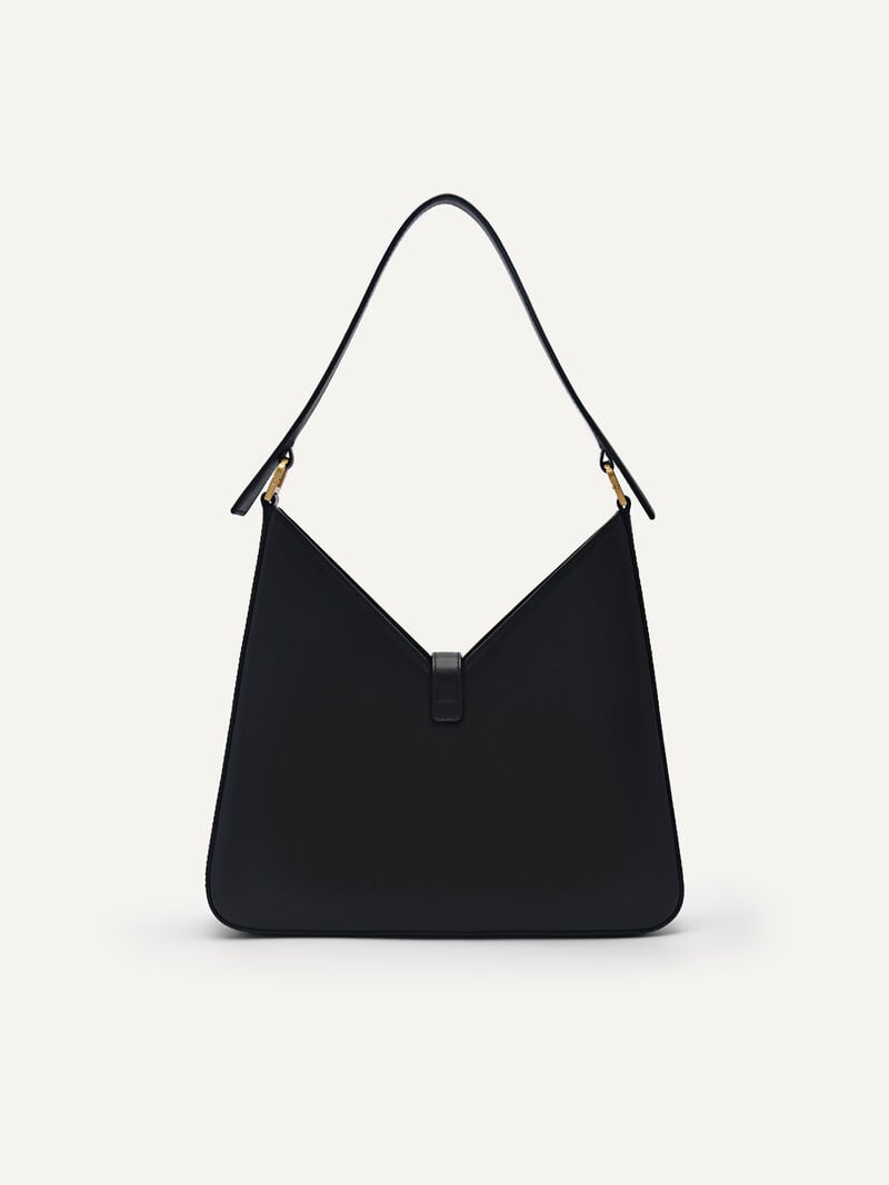 Pedro Studio Sonia Leather Bags Women Hobos Black | Q9Q-2016