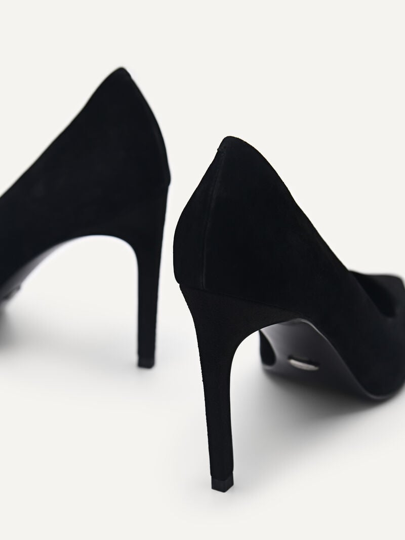 Pedro Studio Ursula Leather Women Pumps Black | Q9Q-2051