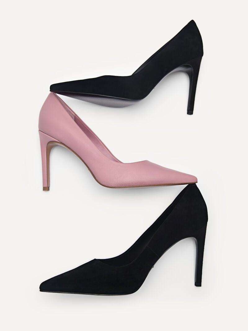 Pedro Studio Ursula Leather Women Pumps Black | Q9Q-2051
