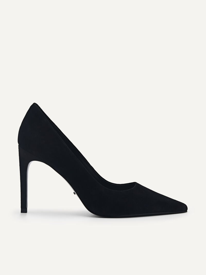 Pedro Studio Ursula Leather Women Pumps Black | Q9Q-2051