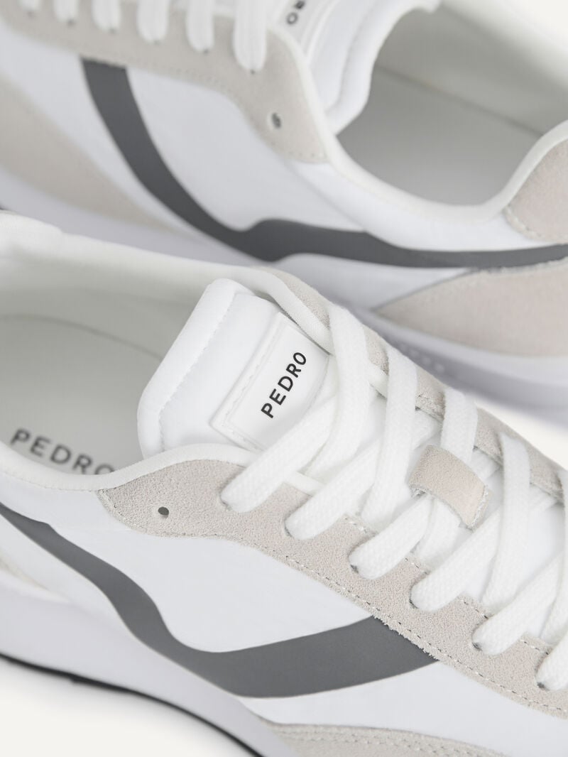 Pedro Suede Women Sneakers White | Q9Q-1546