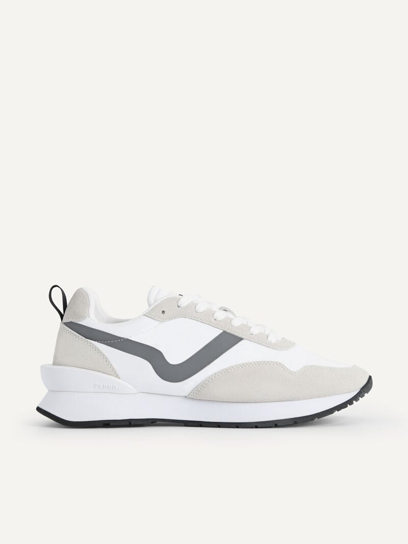 Pedro Suede Women Sneakers White | Q9Q-1546