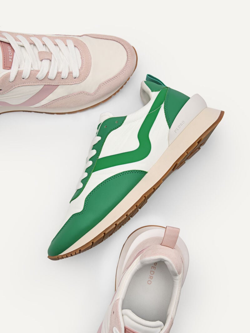Pedro Swift Women Sneakers Green | Q9Q-1535