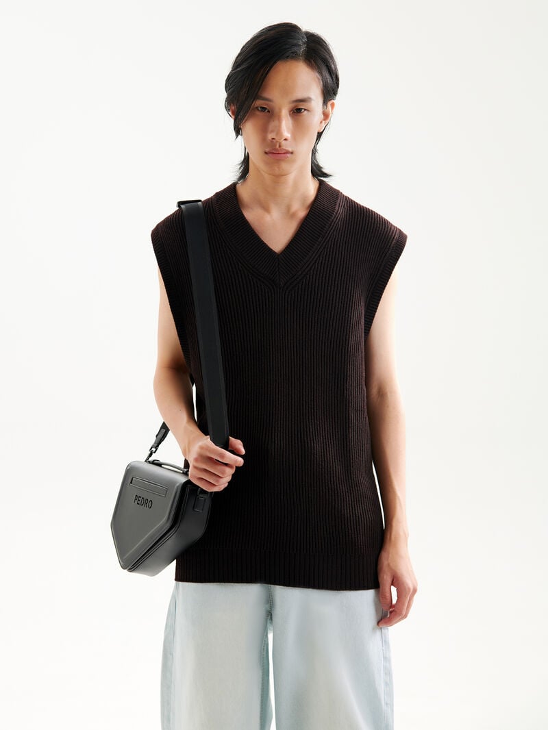 Pedro Taper Bags Men Sling Bags Black | Q9Q-1056