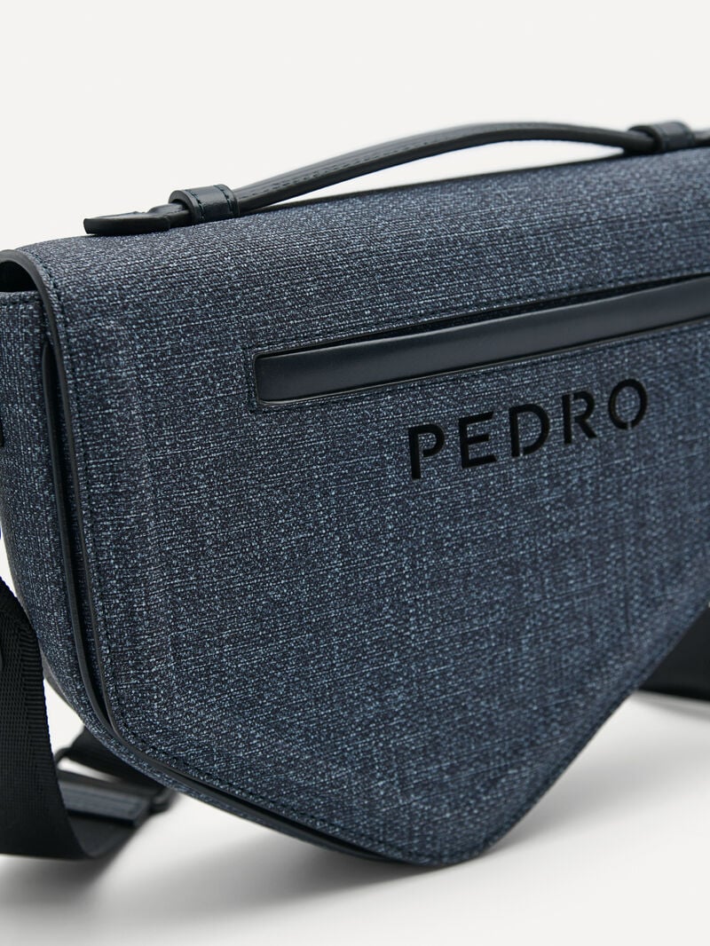 Pedro Taper Bags Men Sling Bags Navy | Q9Q-1057
