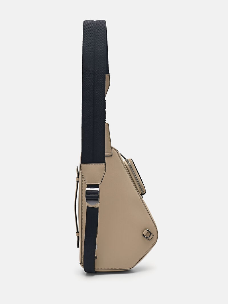 Pedro Taper Sling Pouch Bags Men Sling Bags Taupe | Q9Q-1055