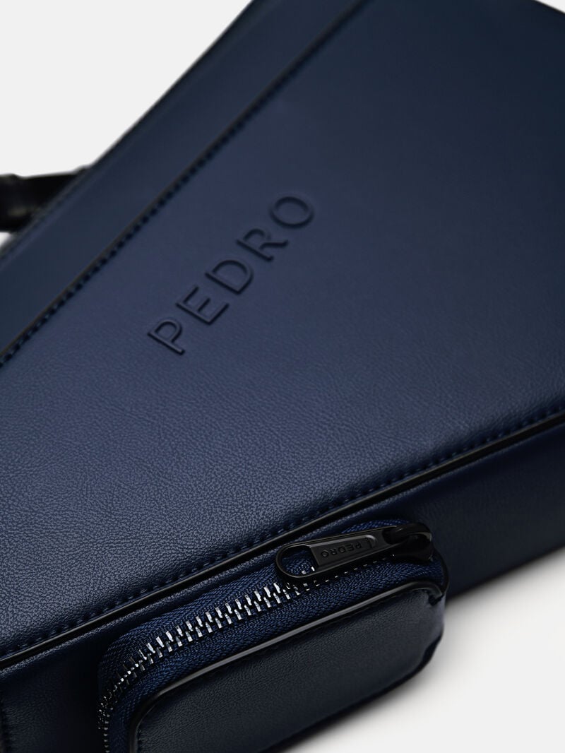 Pedro Taper Sling Pouch Bags Men Sling Bags Navy | Q9Q-1054