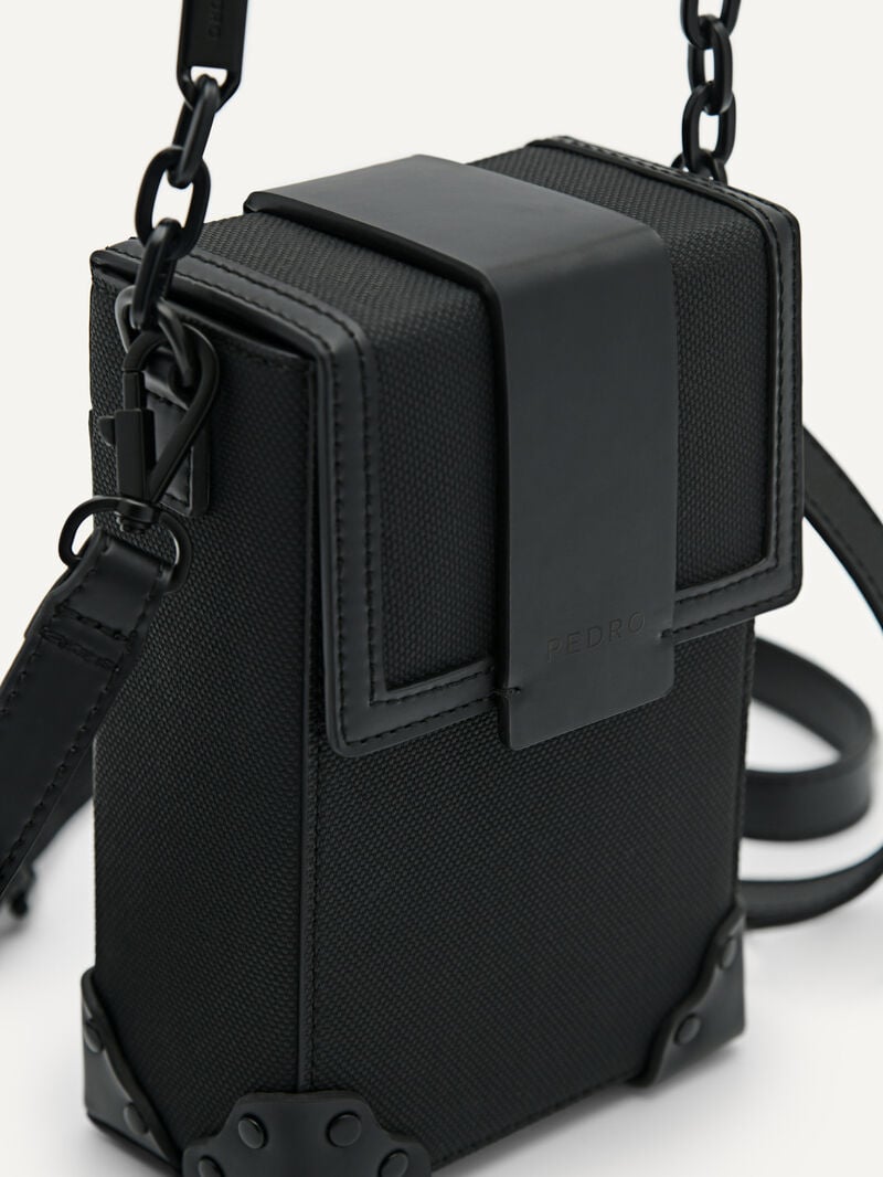 Pedro Tex Bags Men Sling Bags Black | Q9Q-1050