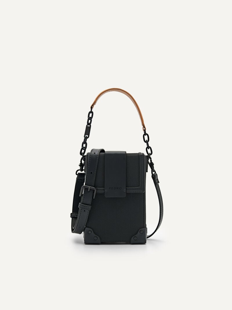 Pedro Tex Bags Men Sling Bags Black | Q9Q-1050