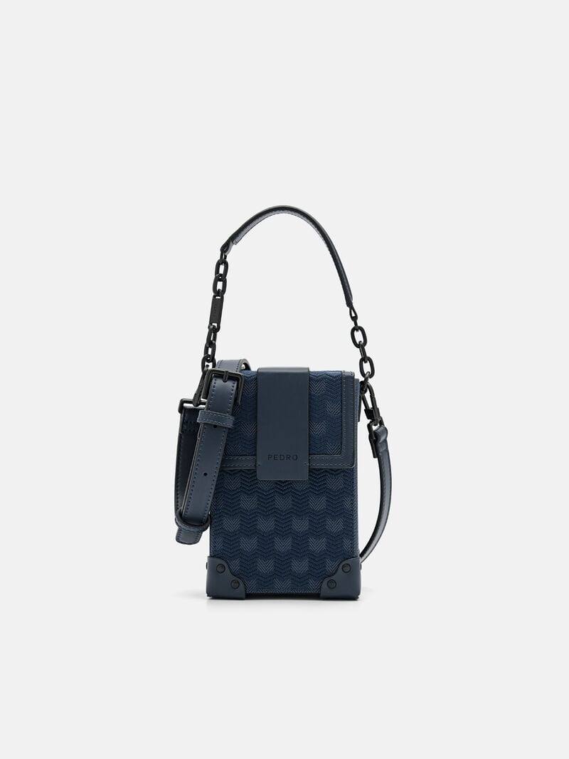 Pedro Tex Bags Men Sling Bags Navy | Q9Q-1052