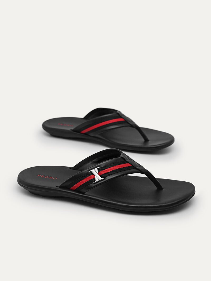 Pedro Thong Men Sandals Black | Q9Q-1522