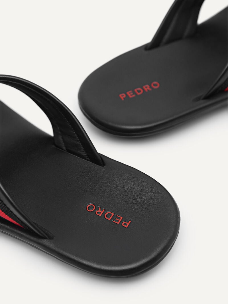 Pedro Thong Men Sandals Black | Q9Q-1522