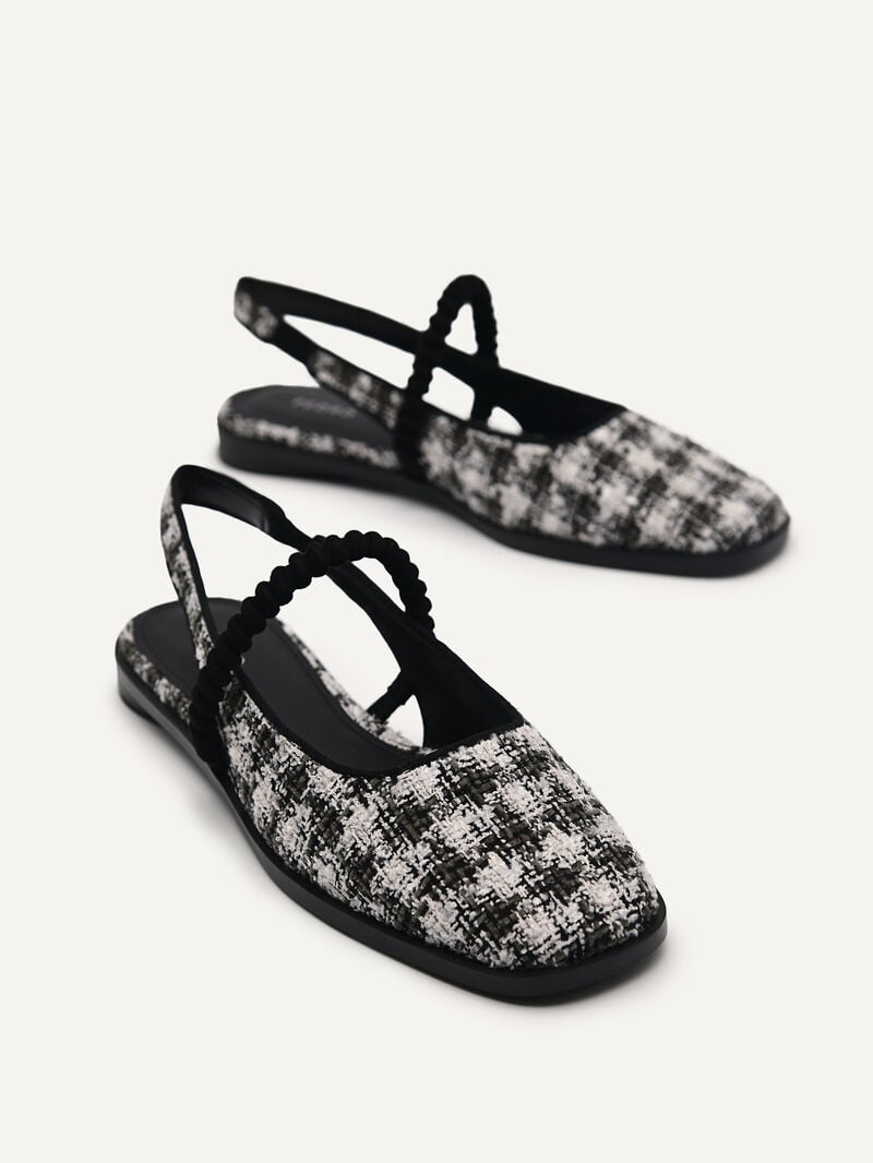 Pedro Trinket Women Flats Black2 | Q9Q-1518