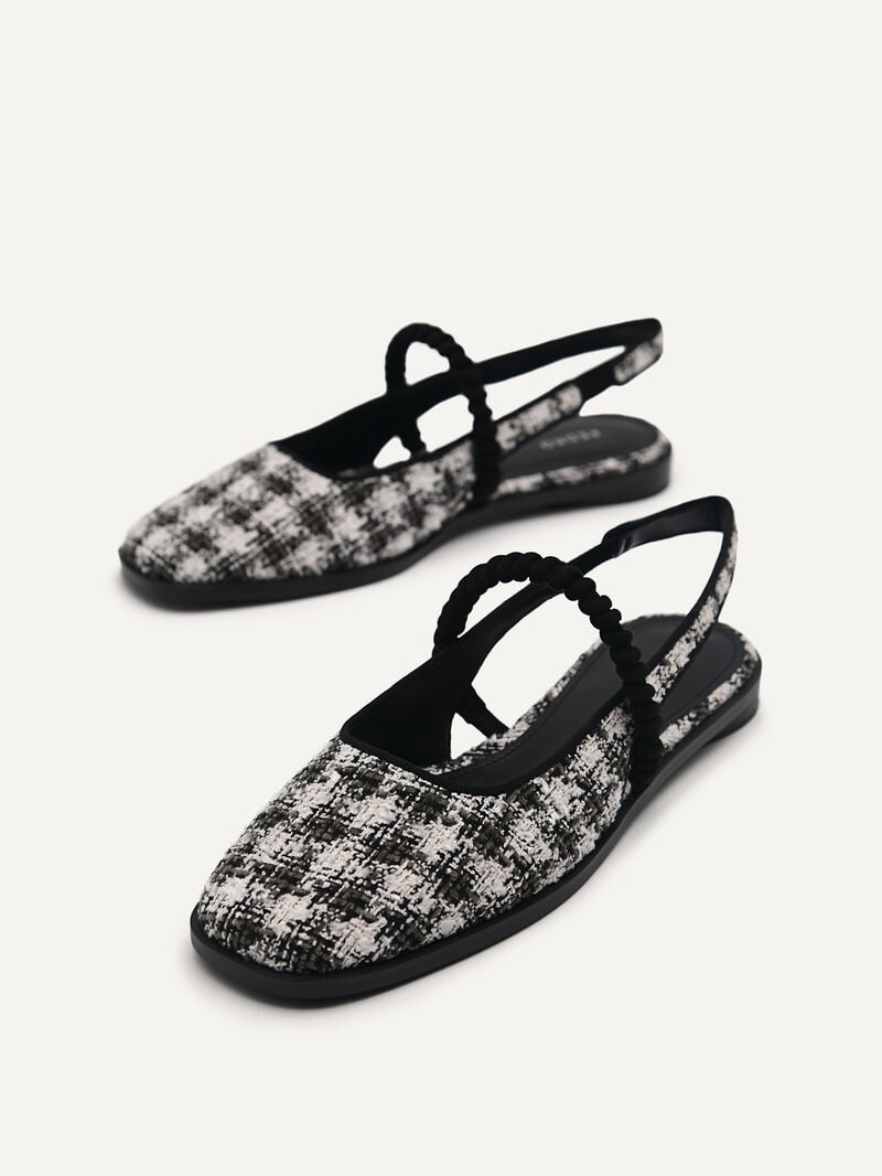 Pedro Trinket Women Flats Black2 | Q9Q-1518