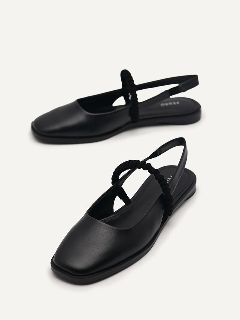 Pedro Trinket Women Flats Black | Q9Q-1517