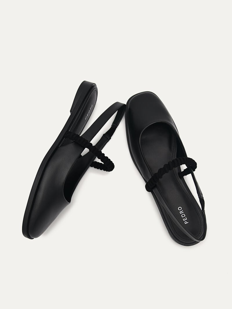 Pedro Trinket Women Flats Black | Q9Q-1517
