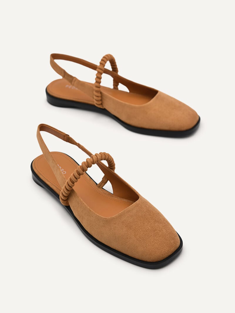 Pedro Trinket Women Flats Mustard | Q9Q-1519