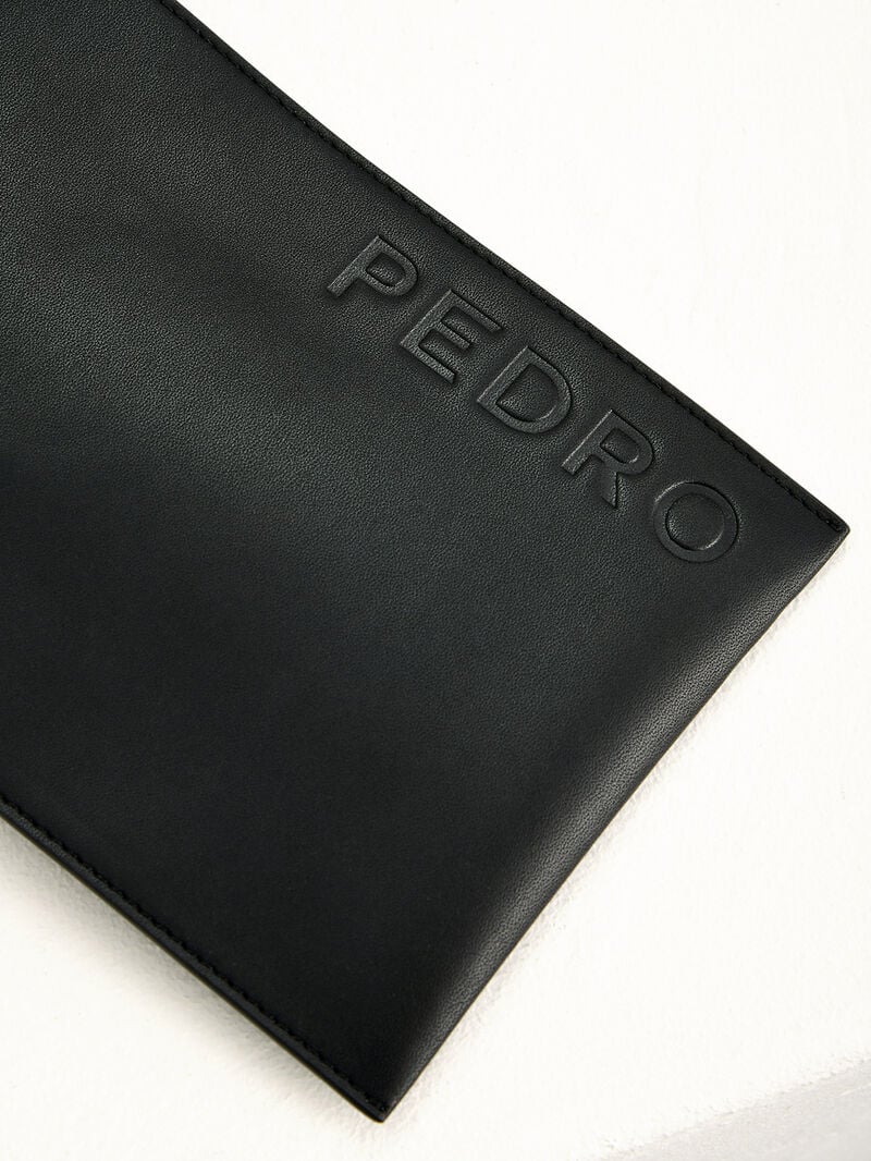 Pedro Trip Phone Pouch with Lanyard Men Tech Accessories Black | Q9Q-899