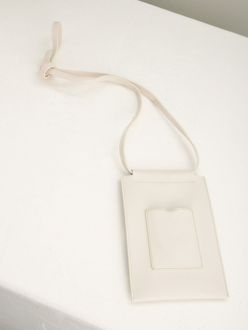 Pedro Trip Phone Pouch with Lanyard Men Tech Accessories Beige | Q9Q-898