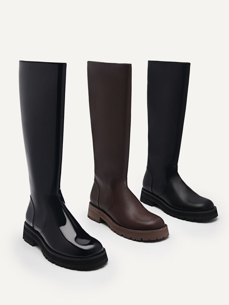 Pedro Twigs Knee Boots Women Knee-High Boots Black2 | Q9Q-1325