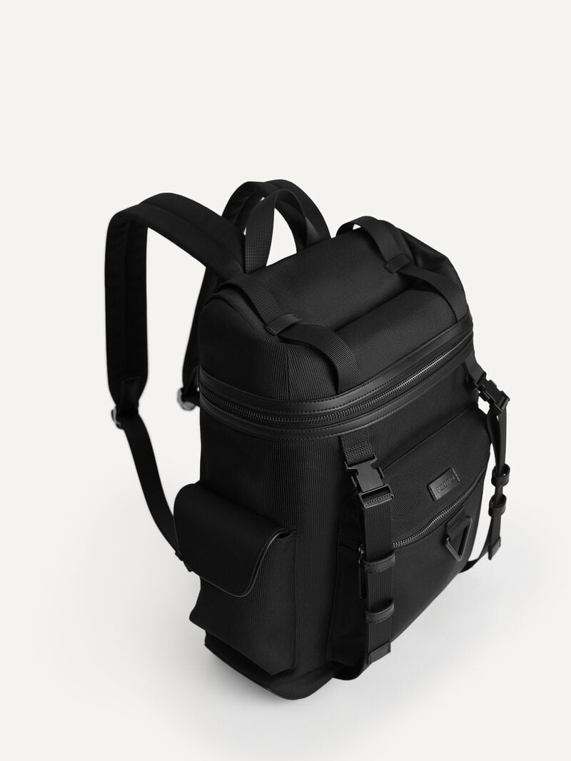 Pedro Utilitarian Bags Men Backpacks Black | Q9Q-1046