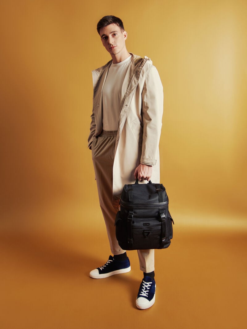 Pedro Utilitarian Bags Men Backpacks Black | Q9Q-1046