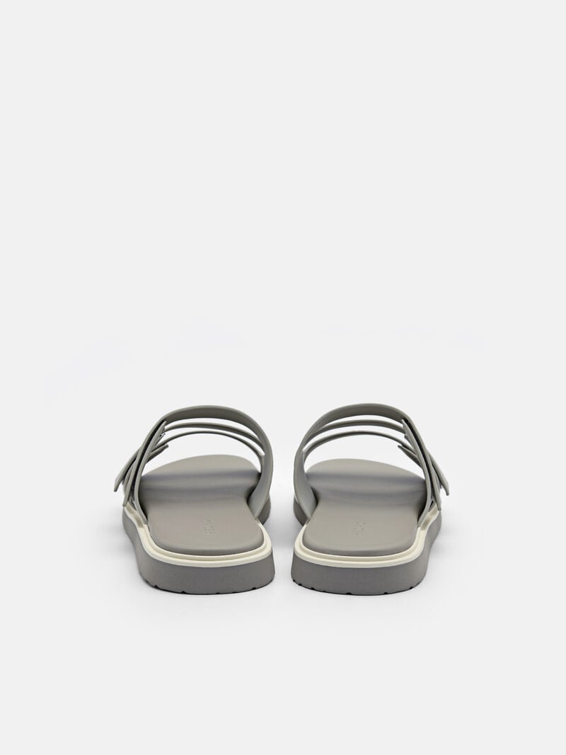 Pedro Velcro Slide Men Sandals Light Grey | Q9Q-1516