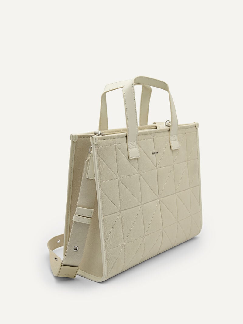 Pedro reCanvas Bags Men Totes Beige | Q9Q-1092