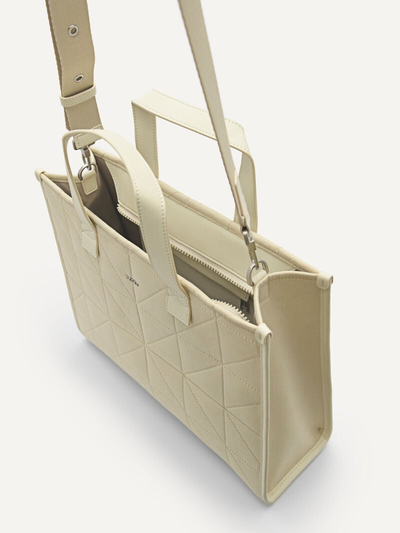 Pedro reCanvas Bags Men Totes Beige | Q9Q-1092