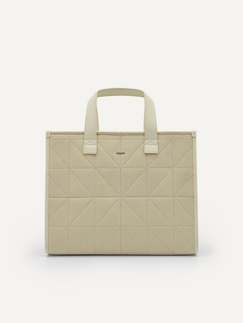 Pedro reCanvas Bags Men Totes Beige | Q9Q-1092