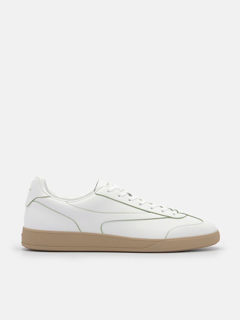 Pedro reRecycled Leather Sneakers Men Court Sneakers White | Q9Q-1605