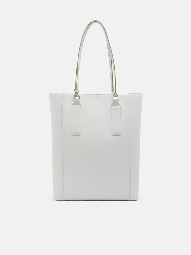 Pedro reRecycled Leather Tote Bags Men Sling Bags White | Q9Q-1089