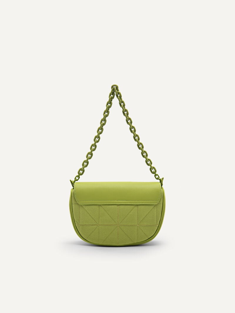 Pedro reTwill Handbag Women Top Handle Bags Green | Q9Q-1086